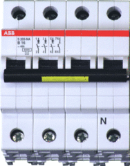 ABB automaat 3P+N (traag)