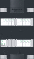 Schneider groepenkast 1 fase (220x380)