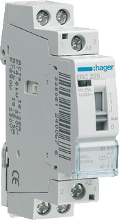 Hager ERC225 magneetschakelaar