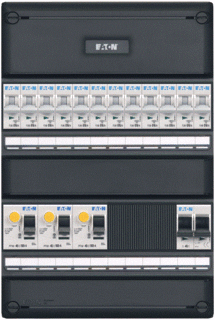 Eaton groepenkast 1-fase 12 groepen