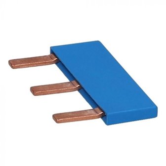 Kamrail 3-pins blauw