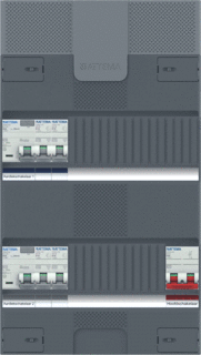 Attema groepenkast 1-fase 4 groepen AT91504