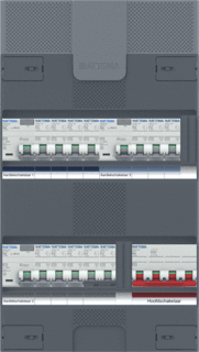 Attema groepenkast 3-fase 11 groepen AT91573