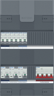 Attema groepenkast 3-fase 6 groepen AT91604