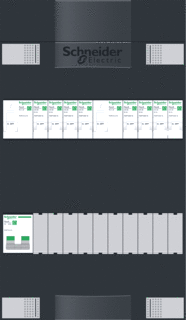 Schneider groepenkast ADV1B206AF