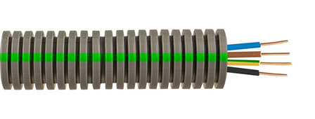 Flexbuis bedraad 3x2.5 + 2x1.5 preflex