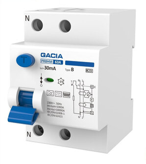 GACIA aardlekschakelaar 300mA type B 1P+N