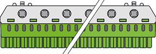 ABB MISTRAL65 klemmenblok