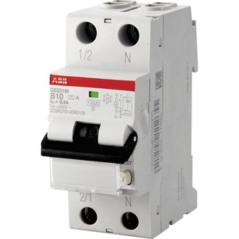 ABB aardlekautomaat B16A 1P+N