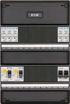 Eaton groepenkast 1-fase 5 groepen