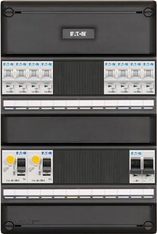 Eaton groepenkast 1-fase 8 groepen