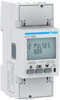 kWh-meter Hager ECP180D