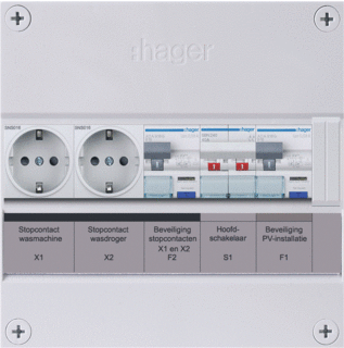 Hager PV-verdeler