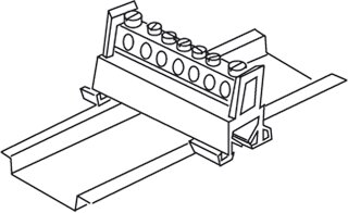 DIN-rail montage