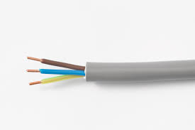 YMvK kabel 3x 2,5mm Dca (per meter)