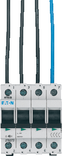 Eaton hoofdschakelaar 4-polig 40A