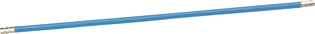 Hager aansluitdraad blauw 6mm lengte 25 cm