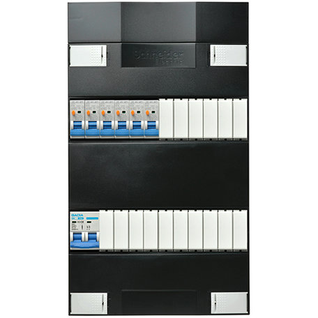 Groepenkast SEP 6 aardlekautomaten 1-fase