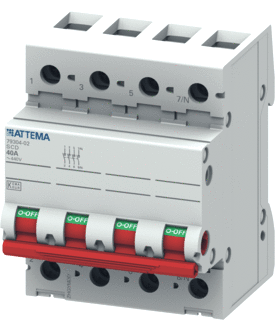 Attema hoofdschakelaar 40A 4P