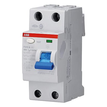 ABB aardlekschakelaar 30mA 40A 2P BL (aanbieding)