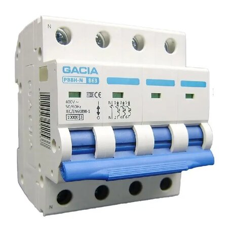 GACIA installatieautomaat 3P+N B32A