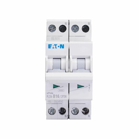 Eaton fornuisgroep 2x16A B 2x1P+N