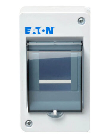 Eaton miniverdeler met vensterdeur (3 modulen)