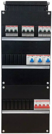 ABB SN groepenkast 9 groepen 3-fase (220x610)