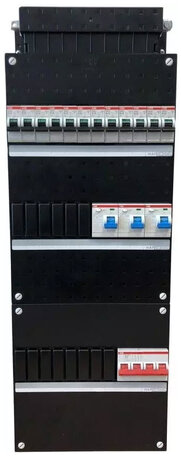 ABB SN groepenkast 12 groepen 3-fase (220x610)