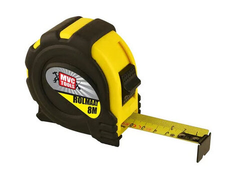 Rolmaat 8 meter 25mm met magneet kop