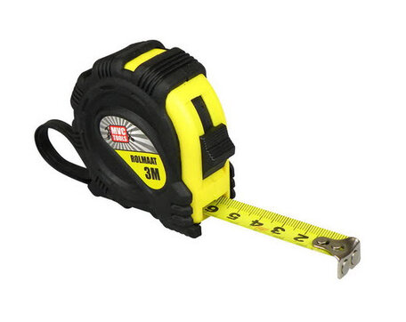 Rolmaat 3 meter 16mm met magneet kop