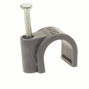 Spijkerclip 16-19mm grijs (100 stuks)