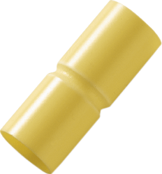 PVC sok 19mm creme (50 stuks)