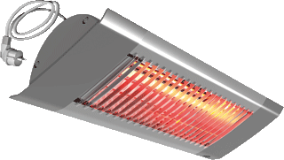 Frico infraroodstraler IHW15 (1500 Watt)