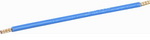 Aansluitdraad blauw 6mm met adereindhuls lengte 26 cm