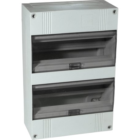 f-Tronic lege groepenkast 24 modulen (2 DIN-railen)