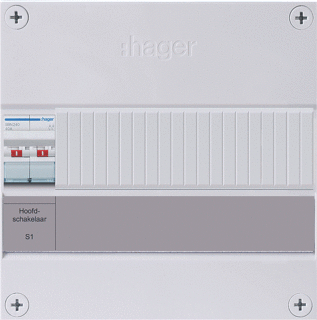 Hager Hoofdschakelaarkast VKG81S 2P 40A