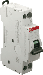 ABB installatieautomaat 1P+N B10A