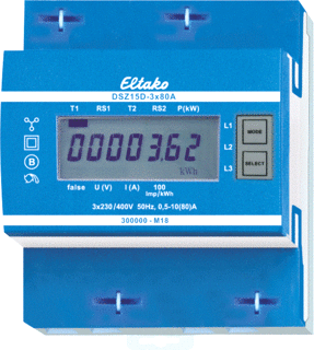 Eltako kWh meter 3-fase 80A MID-keurmerk