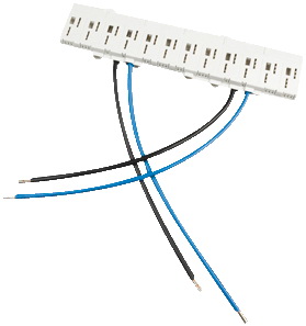 ABB busboard 1-fase 2x 6 modulen