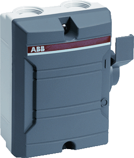 ABB werkschakelaar 3-polig 25A