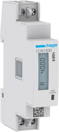 Hager ECN140D kWh-meter 1 fase 40A